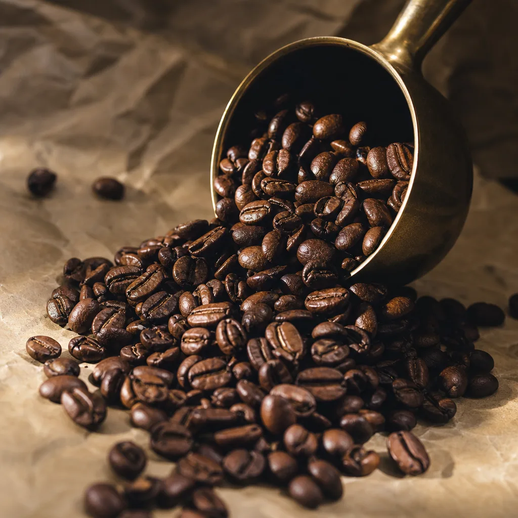 Coffee beans post